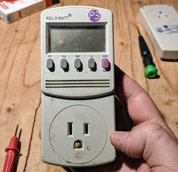 P4400 Kill A Watt power usage meter
