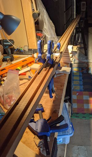 The second glue was tricky.